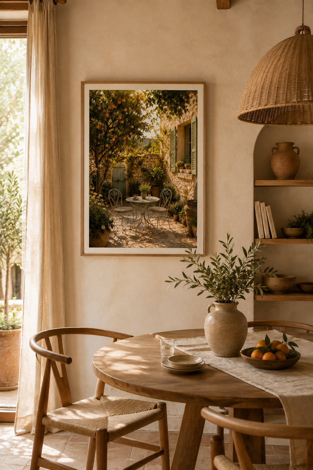 Le Jardin d'Orangers - Affiche Murale | Maison LOVIA