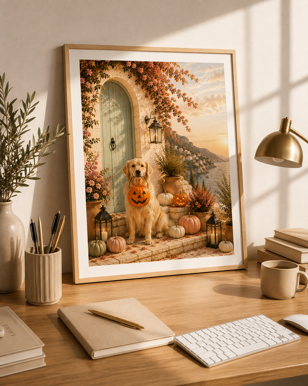 Golden Retriever - Affiche Murale | Maison LOVIA
