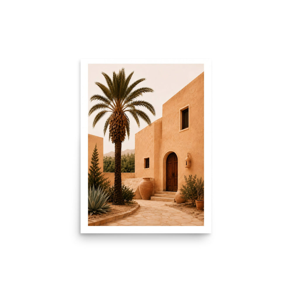 Palmier d'Agadir — affiche murale Maison LOVIA